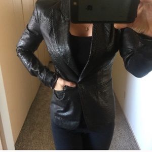 Rachel Zoe Black Leather Jacket⚡️⚡️⚡️